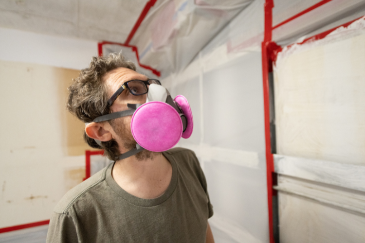 respirators used during mold remediation 